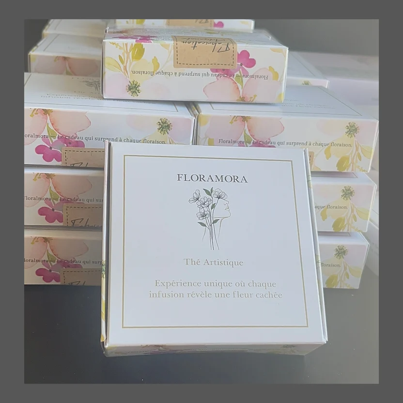 Coffrets FLORAMORA de fleurs de thé